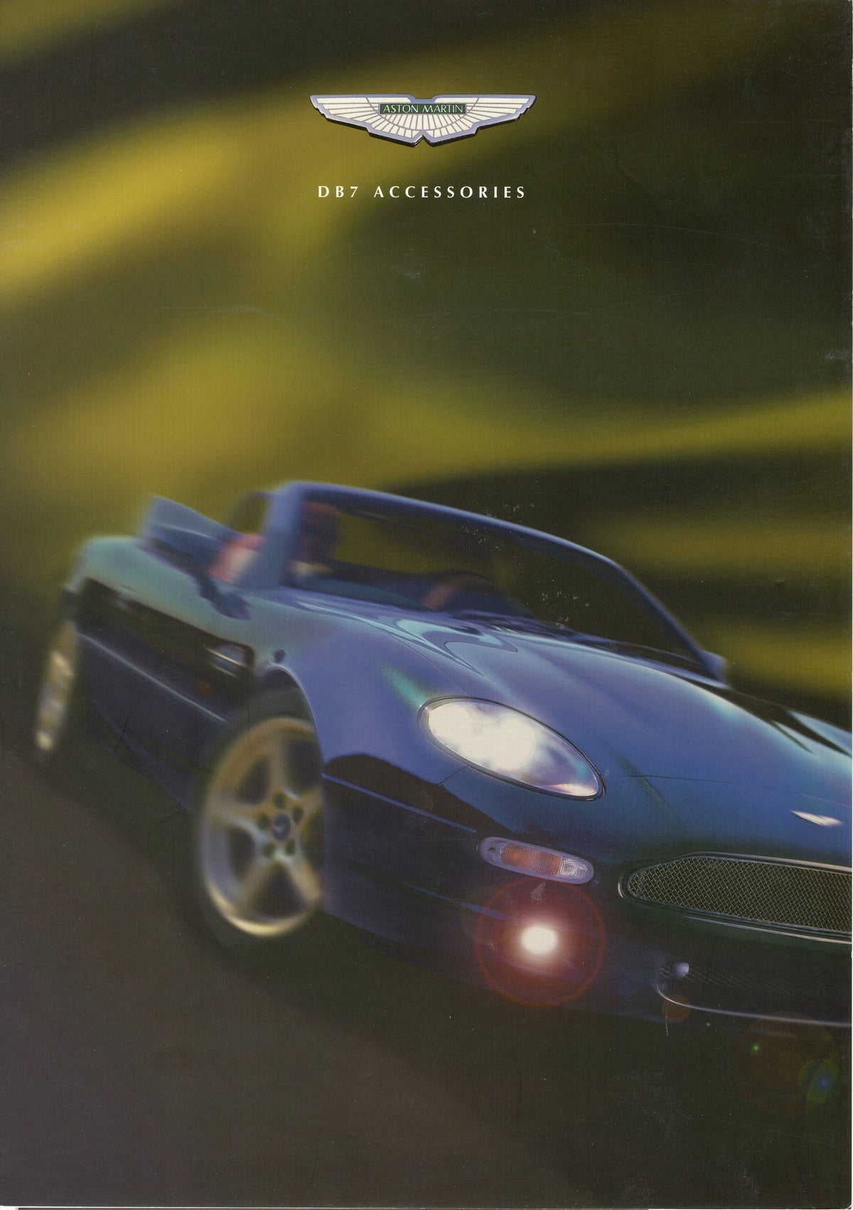 Aston Martin DB7 Accessories Brochure
