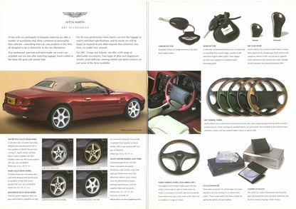Aston Martin DB7 Accessories Brochure