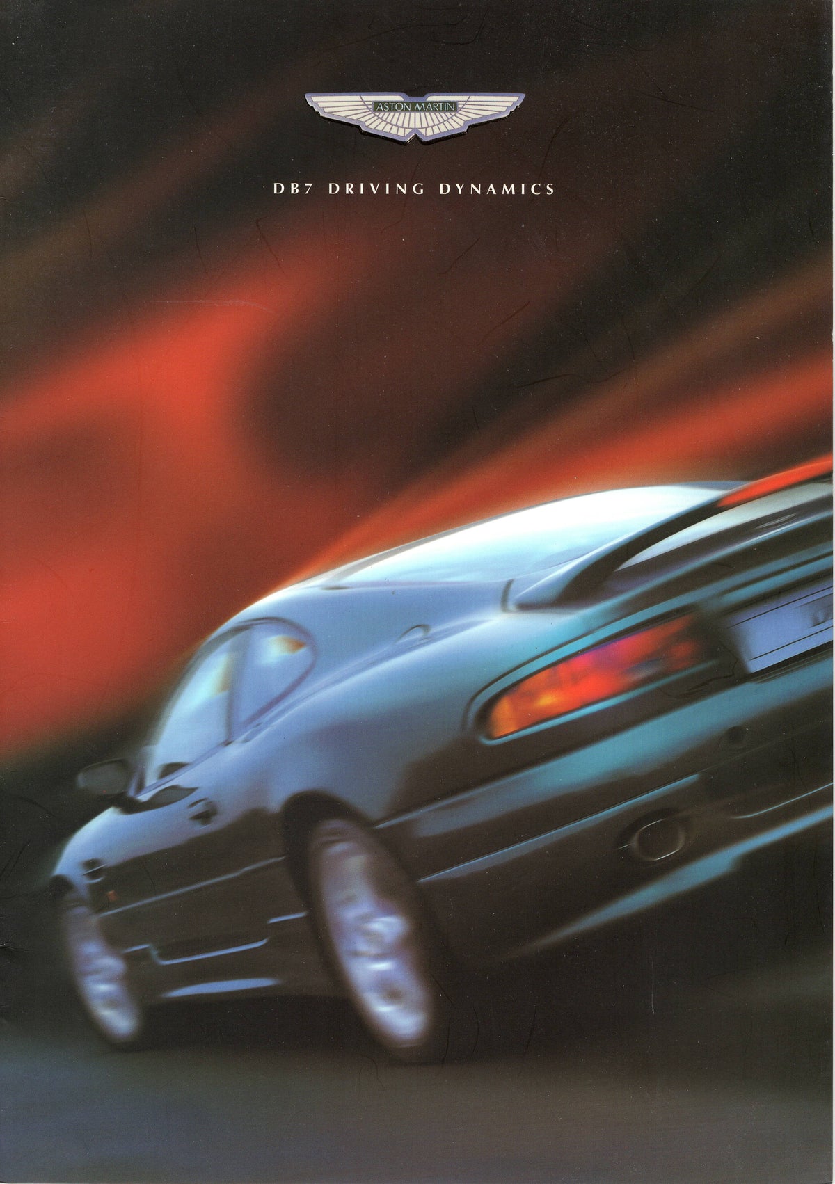 Aston Martin DB7 Driving Dynamics Brochure