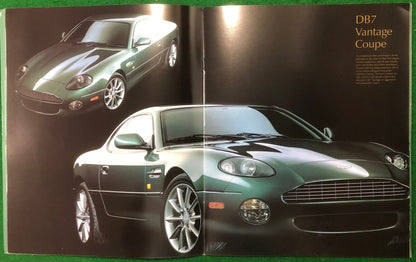 Aston Martin DB7 Vantage Brochure