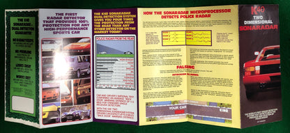 K40 Sonaradar 2 Brochure Set 1990s