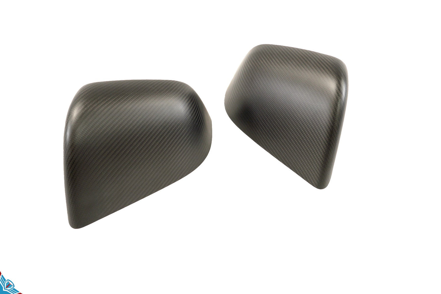 2017-2024 Tesla Model 3 & Model Y (MK1) OEM Style Dry Carbon Fiber Mirror Cover Overlays | FYBR Aerodynamics