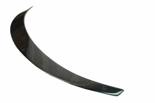 2017-2026 Tesla Model 3 (MK1 / Highland) MX High Kick Carbon Fiber Trunk Spoiler | FYBR Aerodynamics — photo 1 of 10
