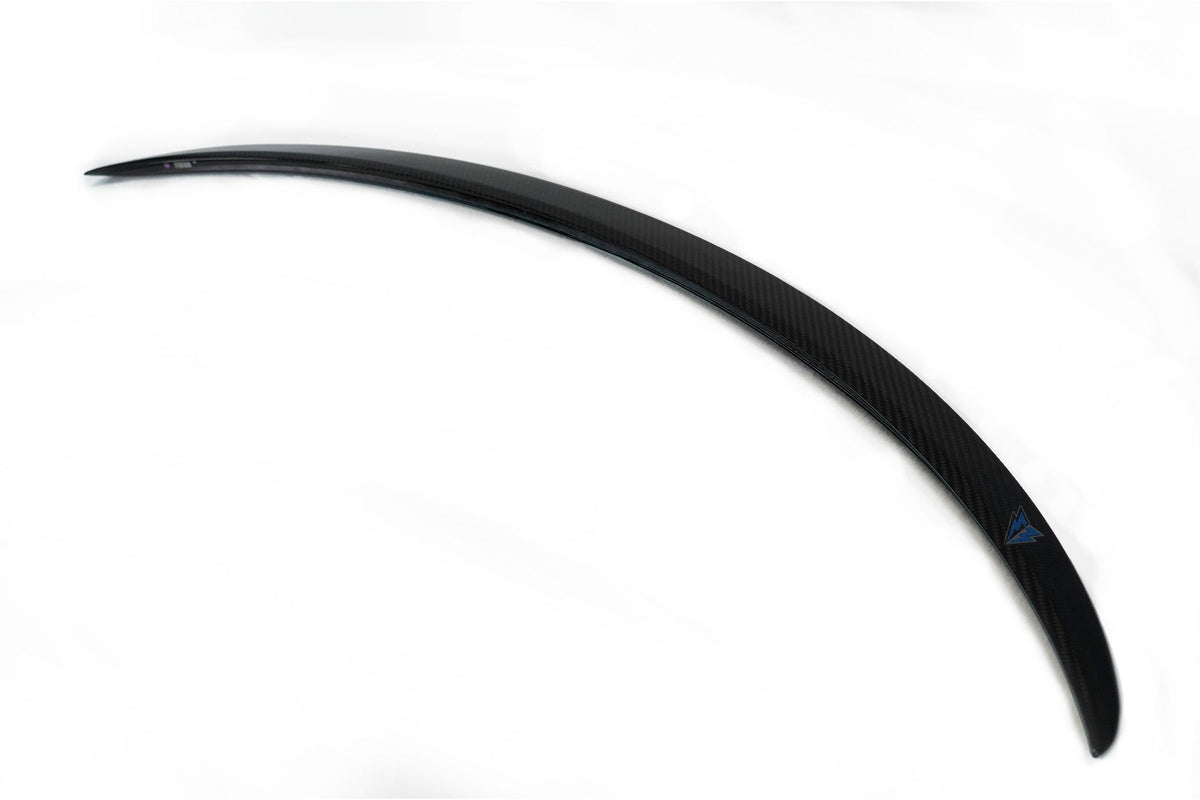 2017-2023 Tesla Model 3 (1st Gen) PF Style Dry Carbon Fiber Trunk Spoiler | FYBR Aerodynamics