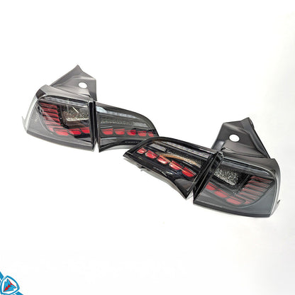 2017-2023 Tesla Model 3 & Model Y (MK1) GTS Style Sequential LED Tail Lights | Visions by E3Tuning — photo 1 of 7