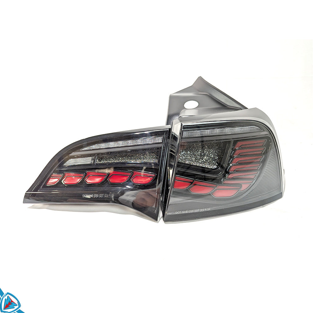 2017-2023 Tesla Model 3 & Model Y (MK1) GTS Style Sequential LED Tail Lights | Visions by E3Tuning — photo 2 of 7