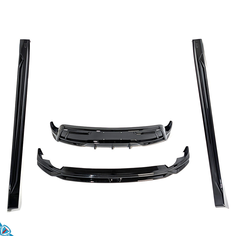 2025+ Tesla Model Y (Juniper) Aero Style Gloss Black ABS Body Kit | MRK — photo 4 of 10