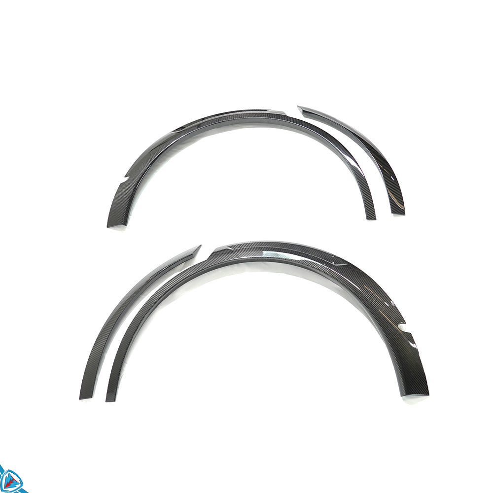 2020-2024 Tesla Model Y (1st-Gen) SDX Style Dry Carbon Fiber Fender Flares | FYBR Aerodynamics — photo 9 of 10
