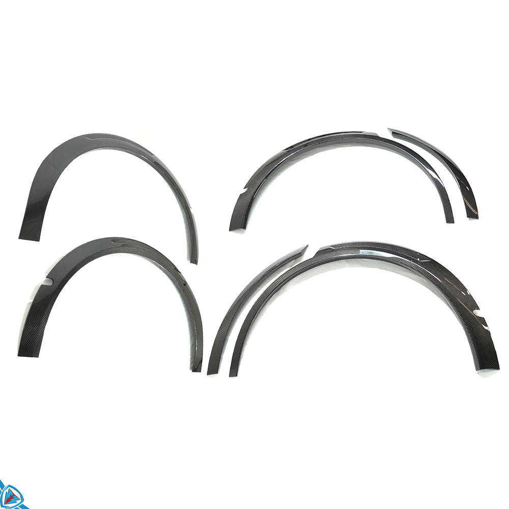 2020-2024 Tesla Model Y (1st-Gen) SDX Style Dry Carbon Fiber Fender Flares | FYBR Aerodynamics — photo 8 of 10