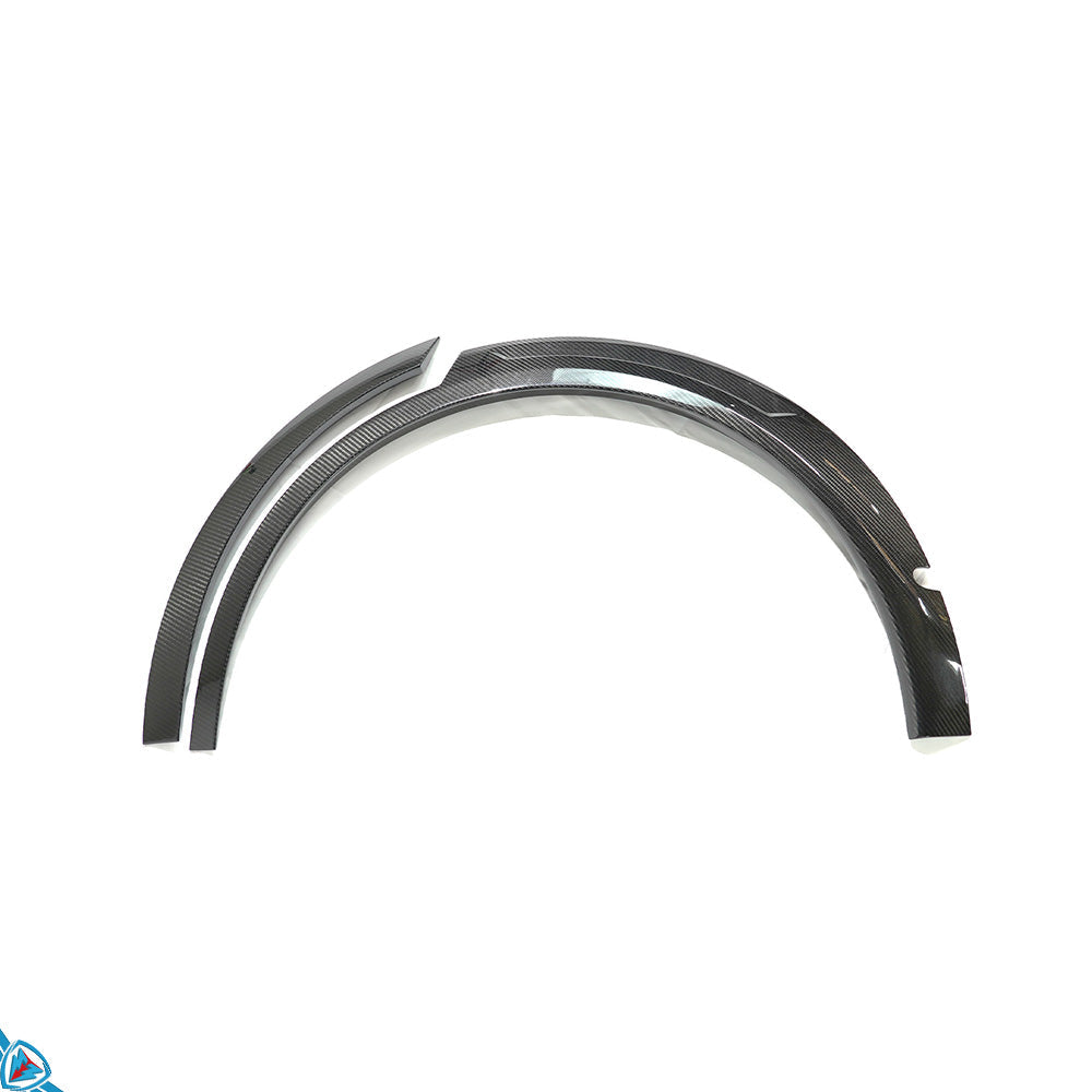 2020-2024 Tesla Model Y (1st-Gen) SDX Style Dry Carbon Fiber Fender Flares | FYBR Aerodynamics