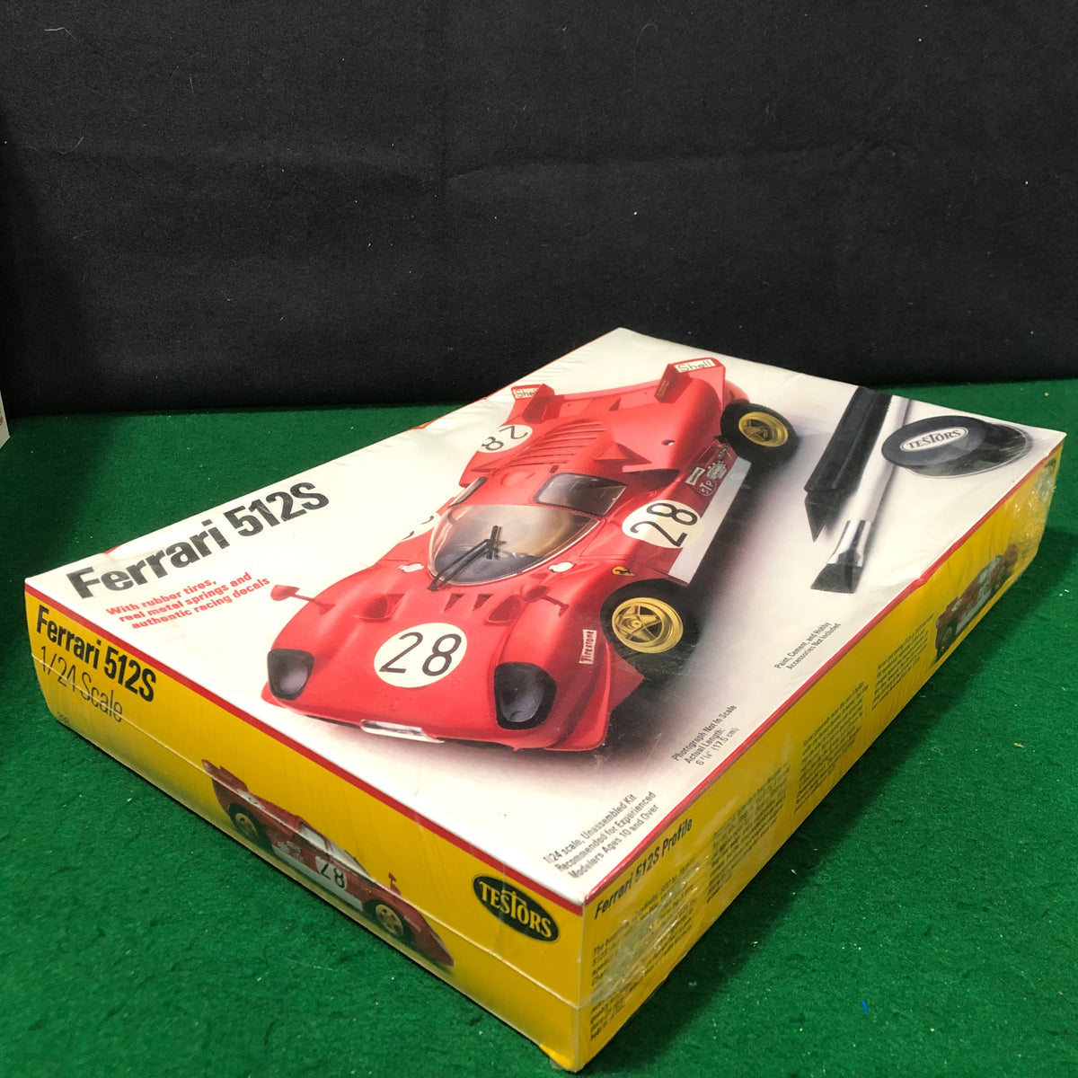 Ferrari 512S Kit by Testors 1:24 (398)
