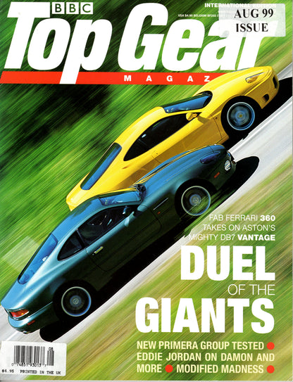 Top Gear BBC Magazine 1999/08 (IE)