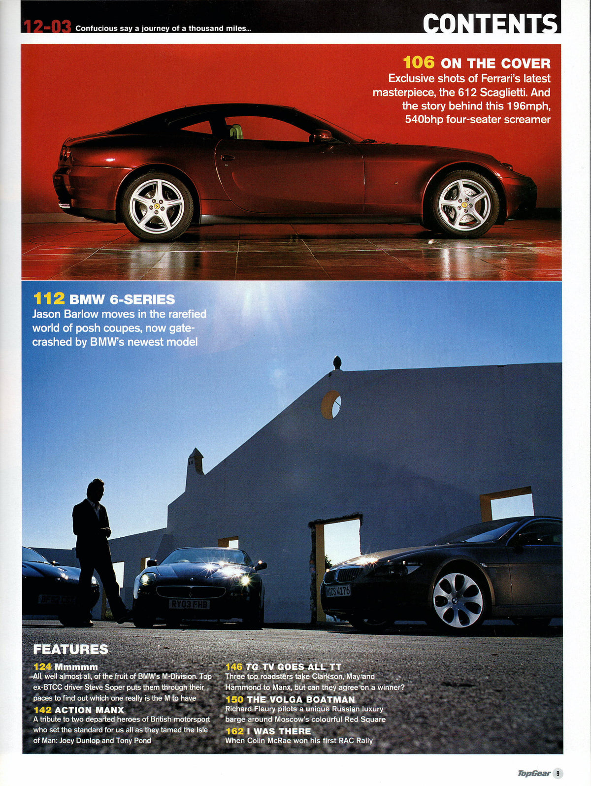 Top Gear BBC Magazine 2003/12