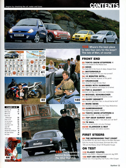 Top Gear BBC Magazine 2003/12