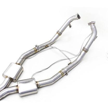 Titanium Valved Catback Exhaust System for Audi Q8 RSQ8 4.0T