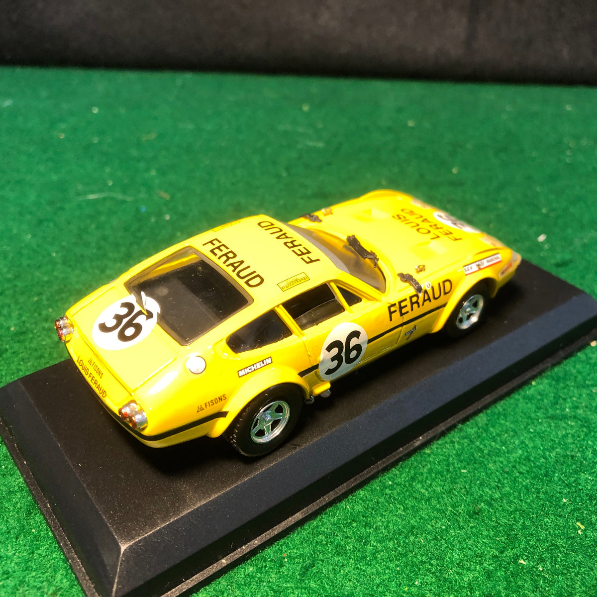 Ferrari 365 GTB/4 Comp Daytona N 36 Le Mans 1972 by Top Model 1:43 (tmc008)