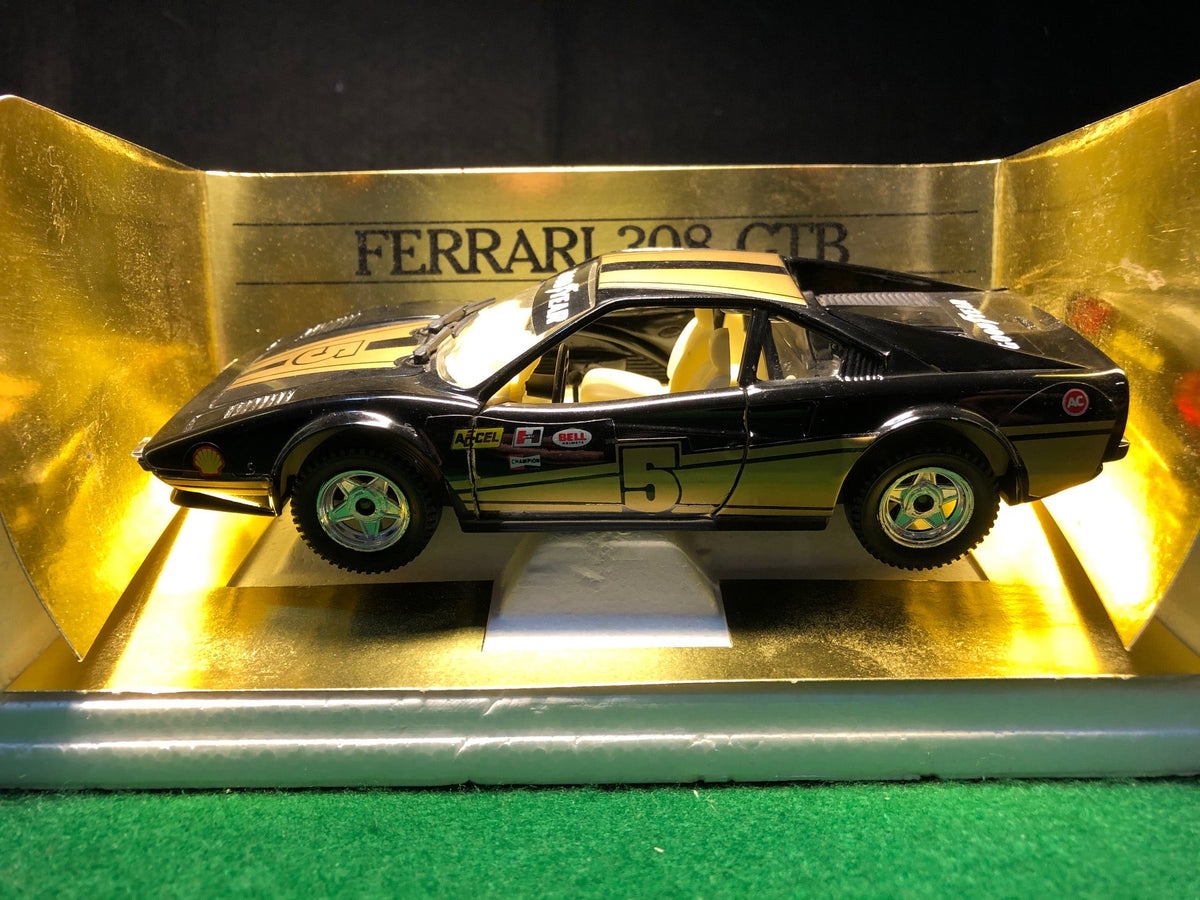 Ferrari 308 GTB Racing N 5 Black/Gold by Tonka 1:25