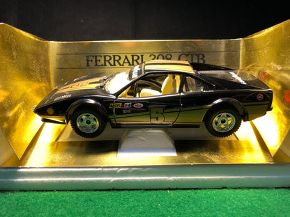 Ferrari 308 GTB Racing N 5 Black/Gold by Tonka 1:25