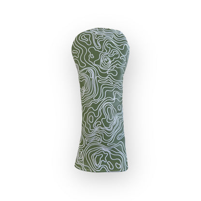 Topographic Edition - Fairway Green / Embroidered Pure White