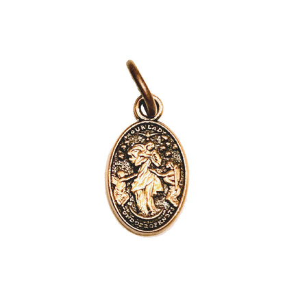 Vintage Our Lady Undoer of Knots Medal - Small