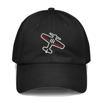 Airplane silhouette baseball cap - Adjustable Airplane Embroidered Cap Aviation Pilot Hat — photo 1 of 4