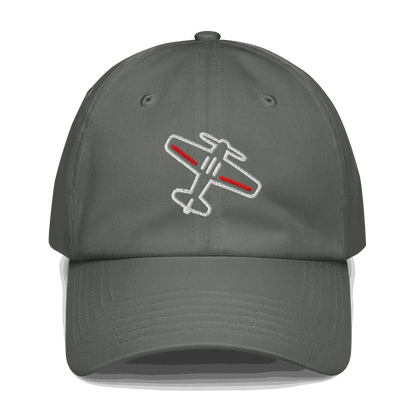 Airplane silhouette baseball cap - Adjustable Airplane Embroidered Cap Aviation Pilot Hat — photo 2 of 4