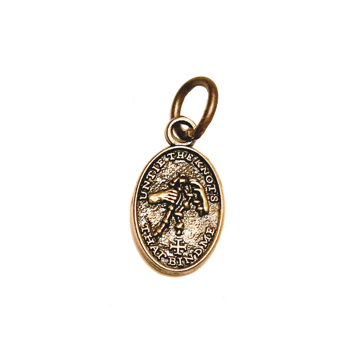 Vintage Our Lady Undoer of Knots Medal - Small