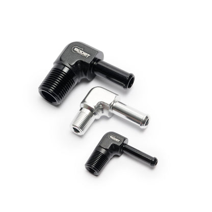 Screw-in Adapter NPT Male to Hose Fitting - 90°
