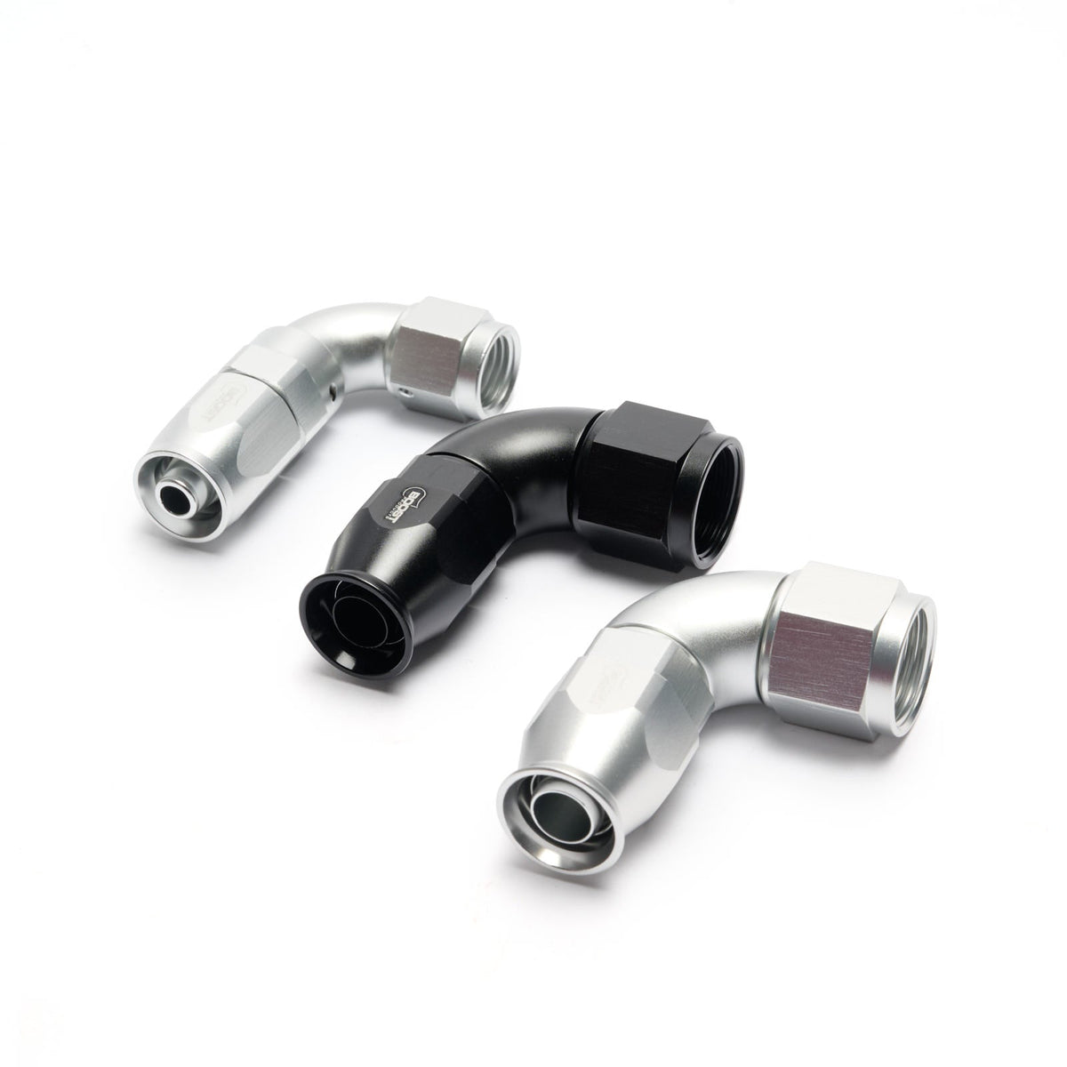PTFE Swivel Hose End Fitting High Flow - 90°