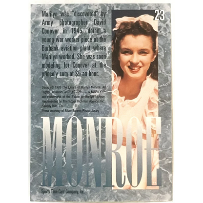 Seltene Marilyn Monroe Sammelkarten entfesseln Neunzigerjahre-Nostalgie