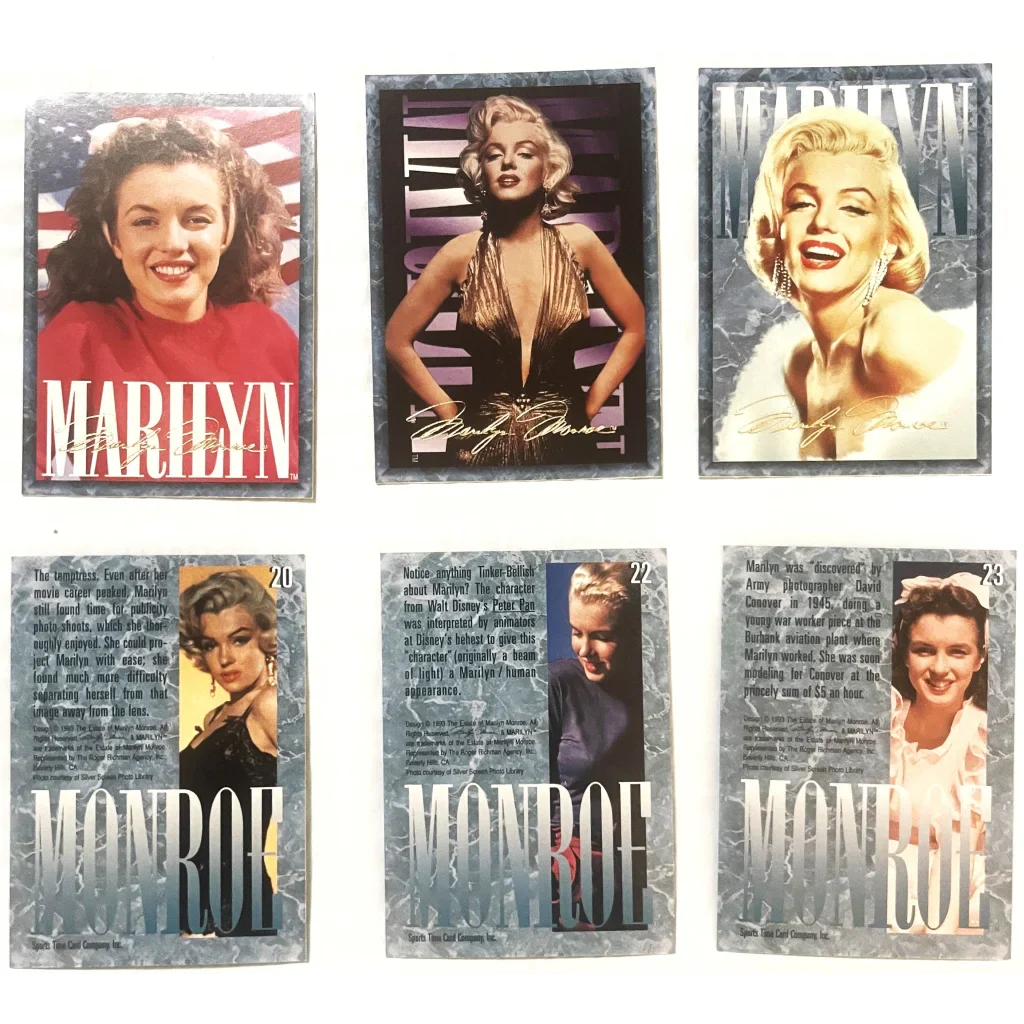 Seltene Marilyn Monroe Sammelkarten entfesseln Neunzigerjahre-Nostalgie