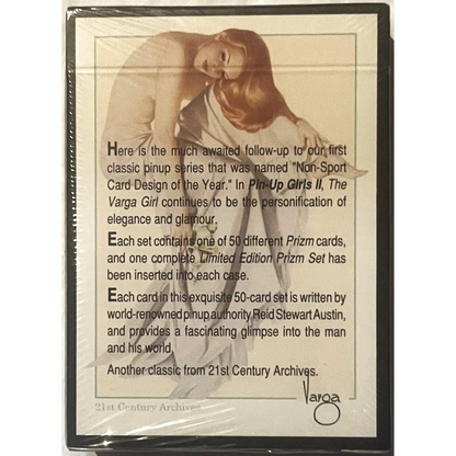 Juego de tarjetas coleccionables Pin-Up Girls II de 1993 - Caja sellada de 21st Century Archives