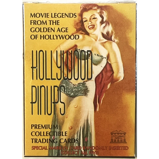 Juego de cartas coleccionables Hollywood Pinups de 1995 – Caja sellada de 21st Century Archives