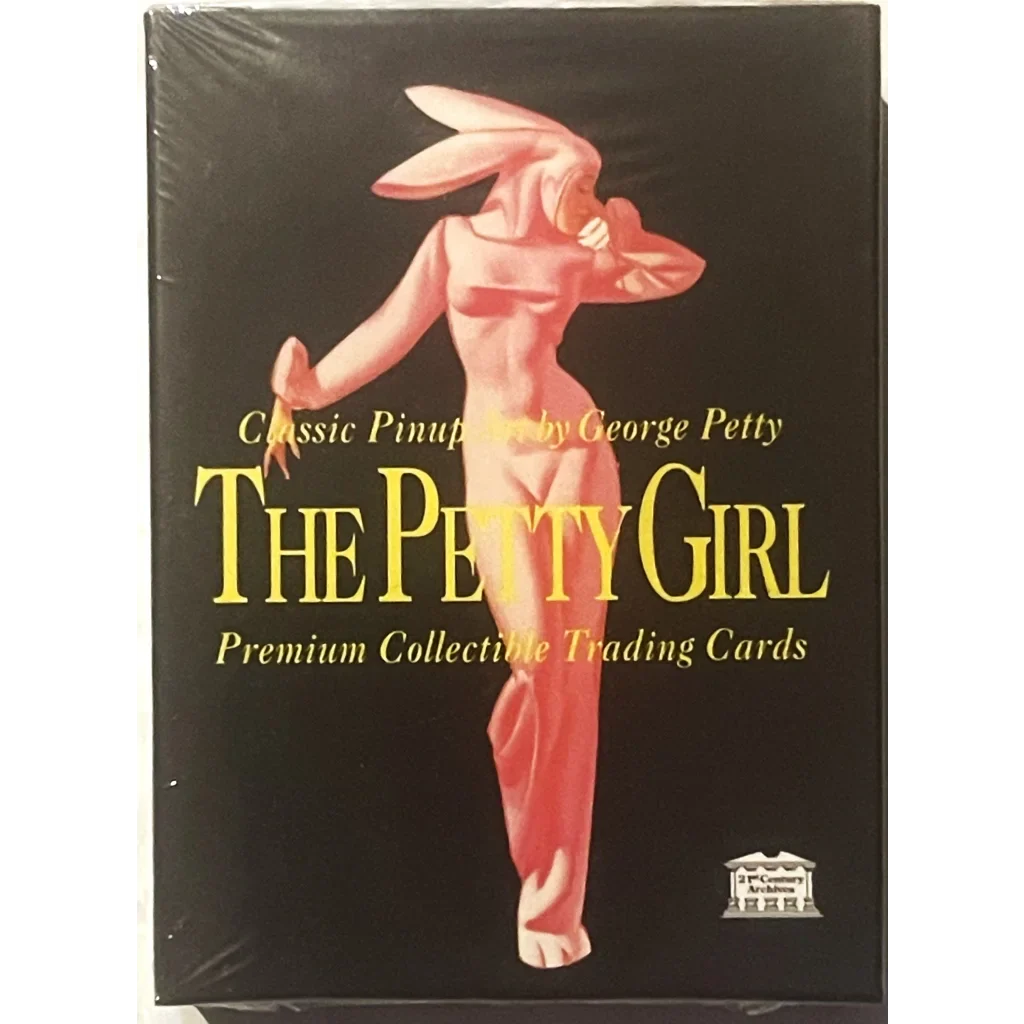 Combo Vintage 1994–1995 The George Petty Girl I y II Set Completo de Tarjetas — Sellado, Nuevo y Sin Uso