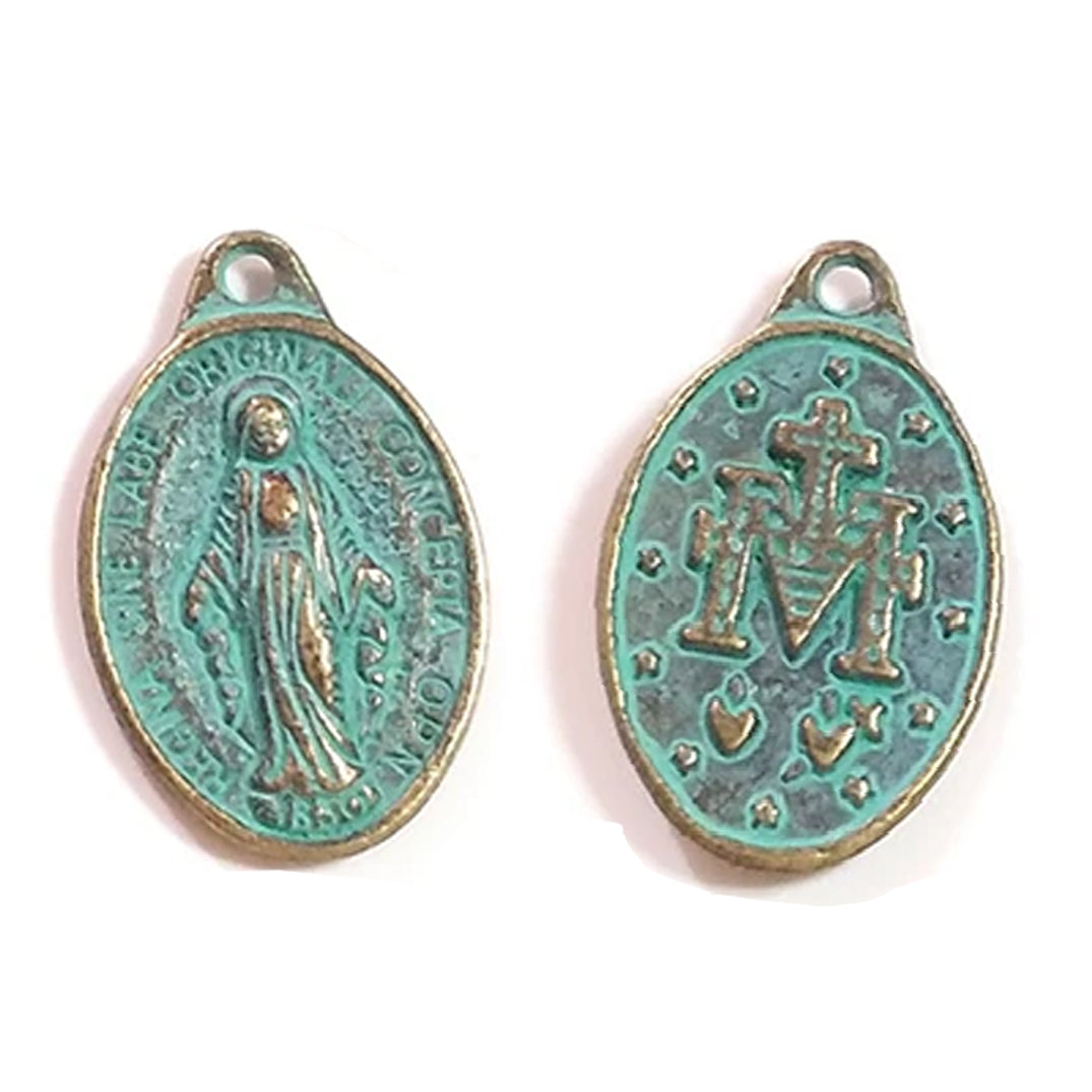 Vintage Miraculous Medals - 25-Pack