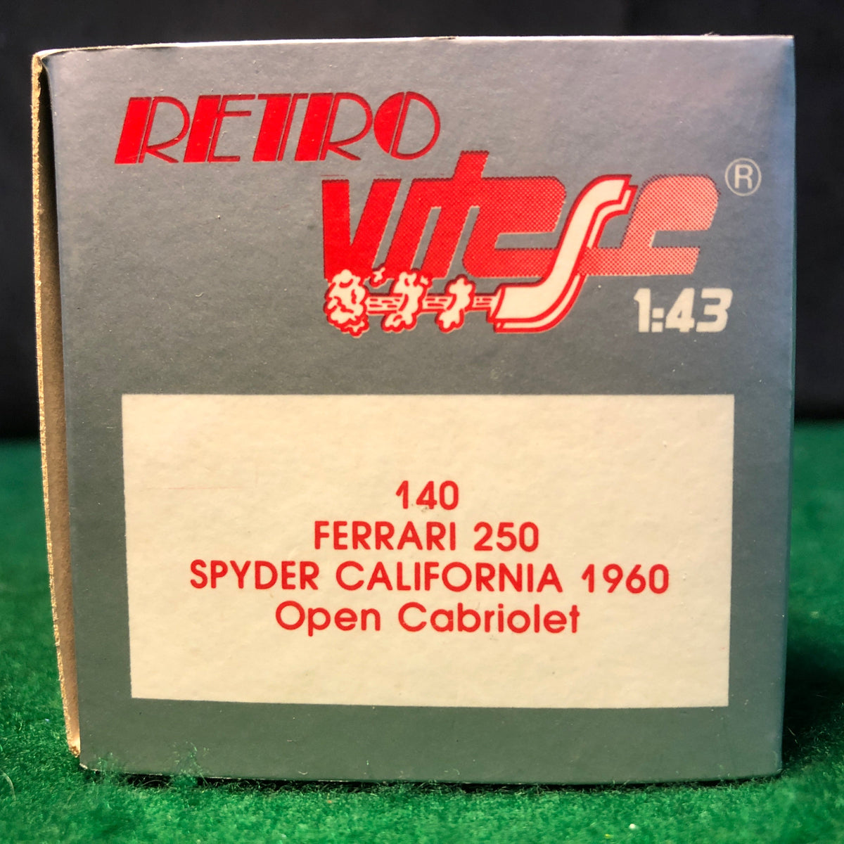 Ferrari 250 California Spyder Open Cabriolet Red by Vitesse 1:43 (140)