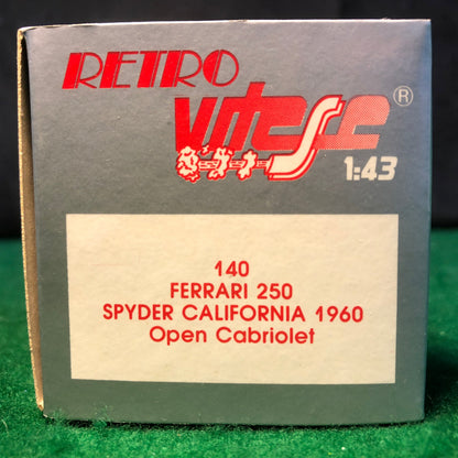 Ferrari 250 California Spyder Open Cabriolet Red by Vitesse 1:43 (140)