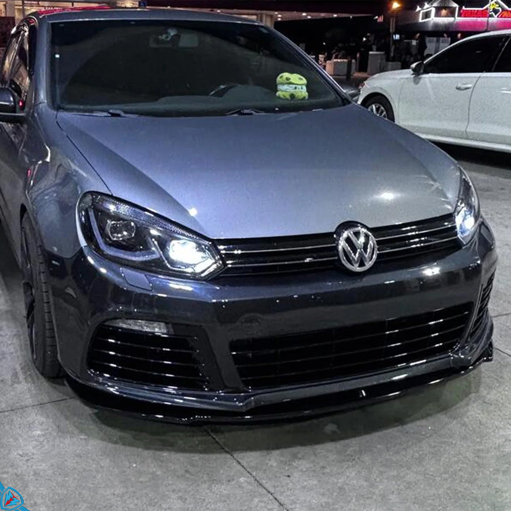 2010-2014 Volkswagen Golf (MK6) R Style Polypropylene Front Bumper Conversion Kit | E3Tuning — photo 2 of 10