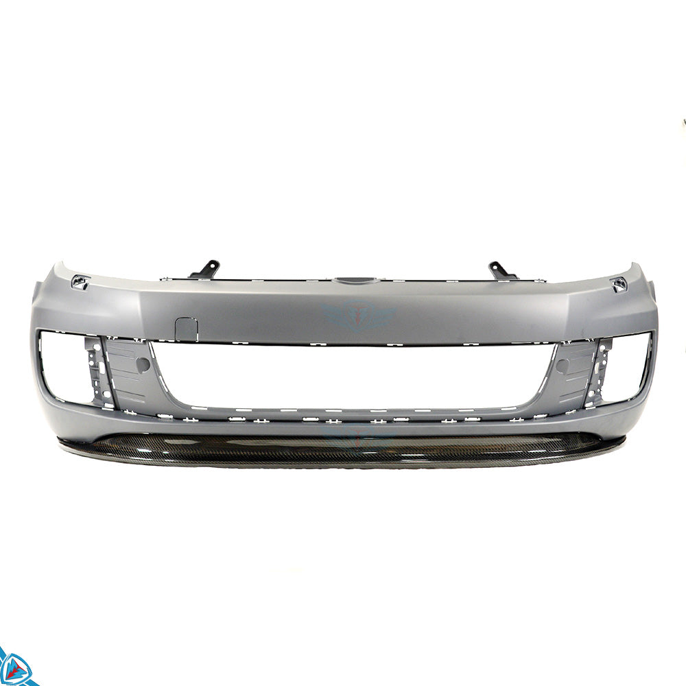 2010-2013 Volkswagen GTI (MK6) Euro Style Carbon Fiber Front Lip | FYBR Aerodynamics — photo 9 of 10