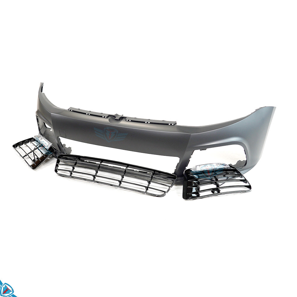 2010-2014 Volkswagen Jetta (MK6) R Style Polypropylene Front Bumper Conversion Kit | E3Tuning — photo 1 of 9