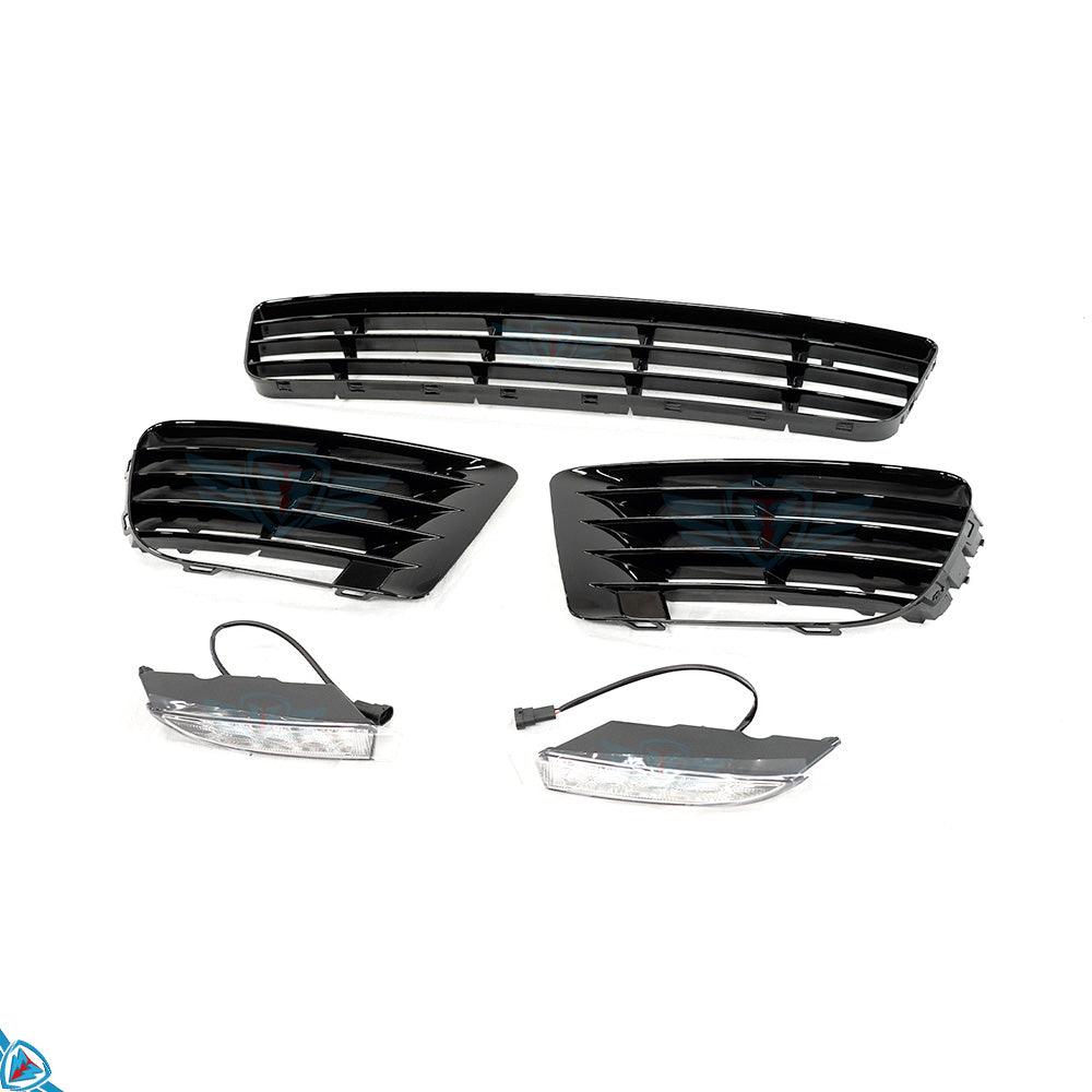 2010-2014 Volkswagen Jetta (MK6) R Style Polypropylene Front Bumper Conversion Kit | E3Tuning — photo 6 of 9