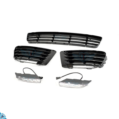 2010-2014 Volkswagen Jetta (MK6) R Style Polypropylene Front Bumper Conversion Kit | E3Tuning — photo 6 of 9