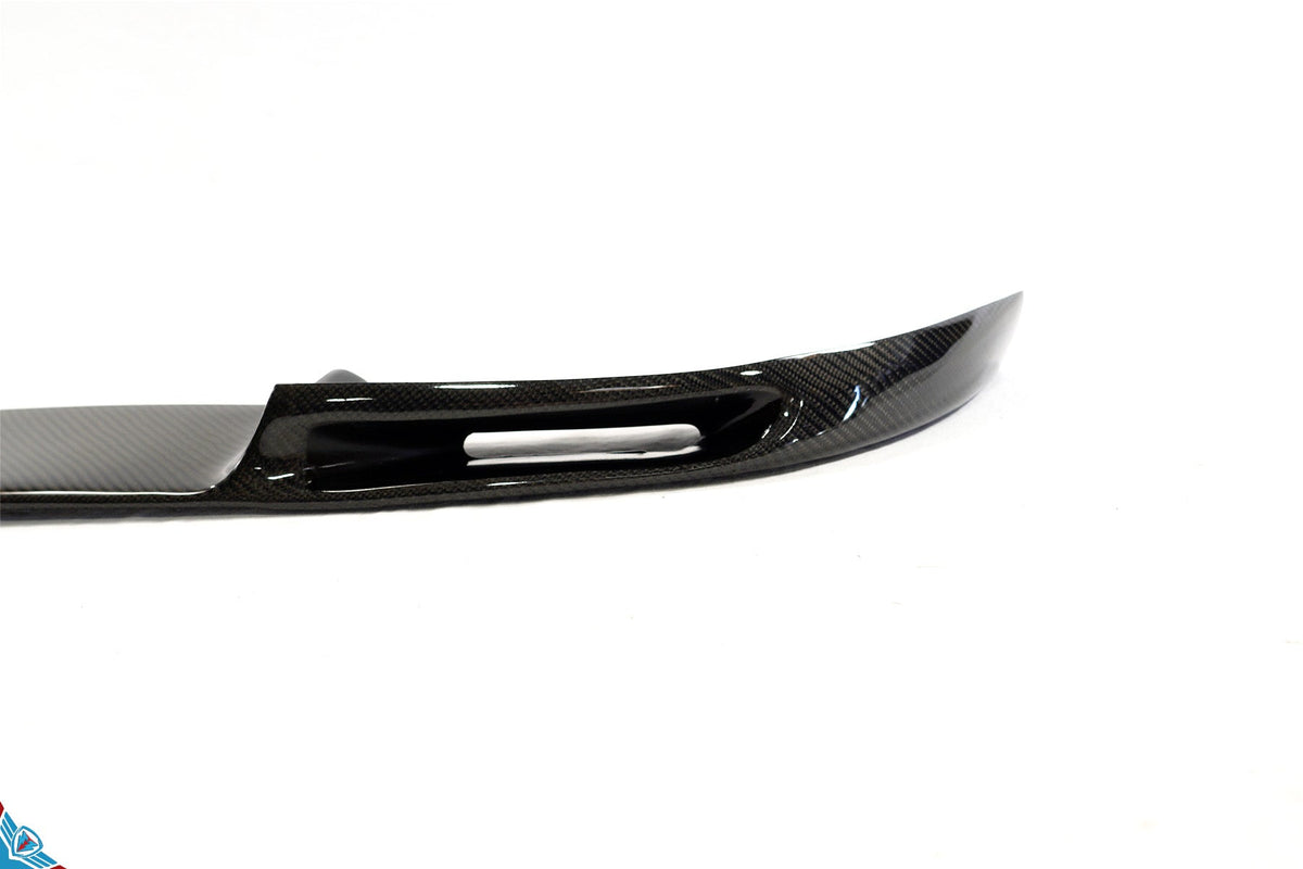 2012-2014 Mercedes-Benz C-Class (W204) VRX Style Carbon Fiber Front Lip | FYBR Aerodynamics — photo 4 of 5
