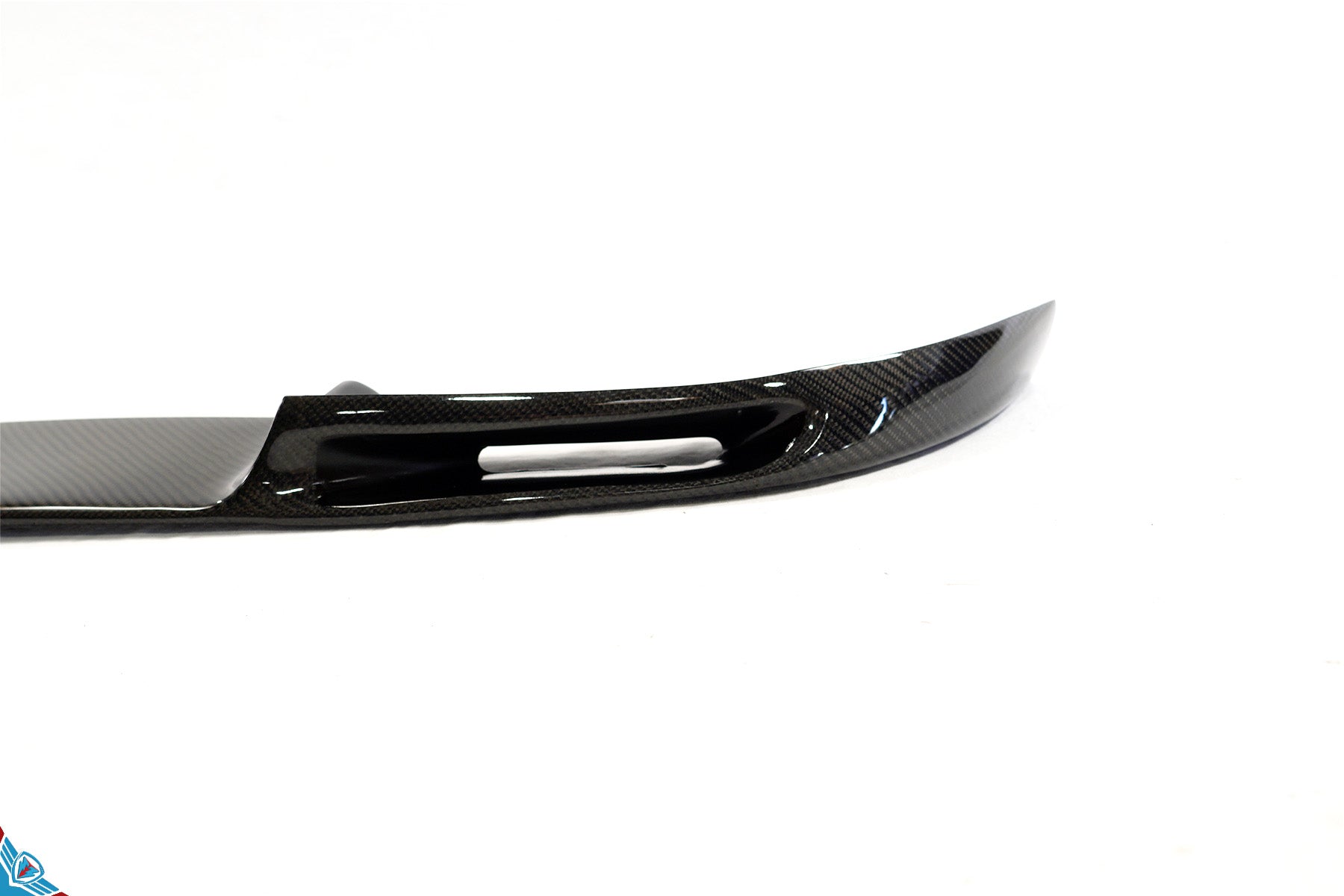 2012-2014 Mercedes-Benz C-Class (W204) VRX Style Carbon Fiber Front Lip | FYBR Aerodynamics — photo 4 of 5