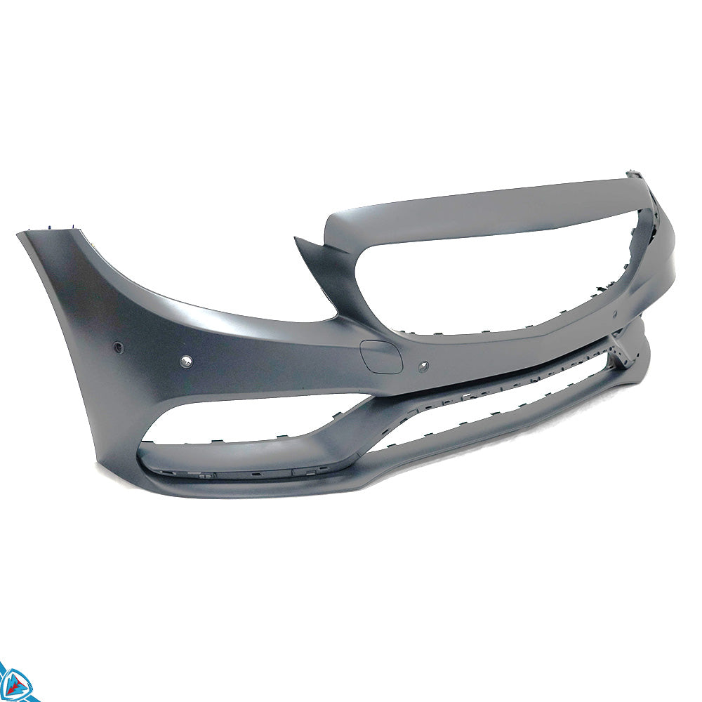 2019-2021 Mercedes-Benz C-Class Facelift (W205) C63 AMG Style Polypropylene Front Bumper Conversion Kit | E3Tuning — photo 2 of 10