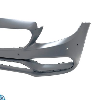 2019-2021 Mercedes-Benz C-Class Facelift (W205) C63 AMG Style Polypropylene Front Bumper Conversion Kit | E3Tuning — photo 3 of 10
