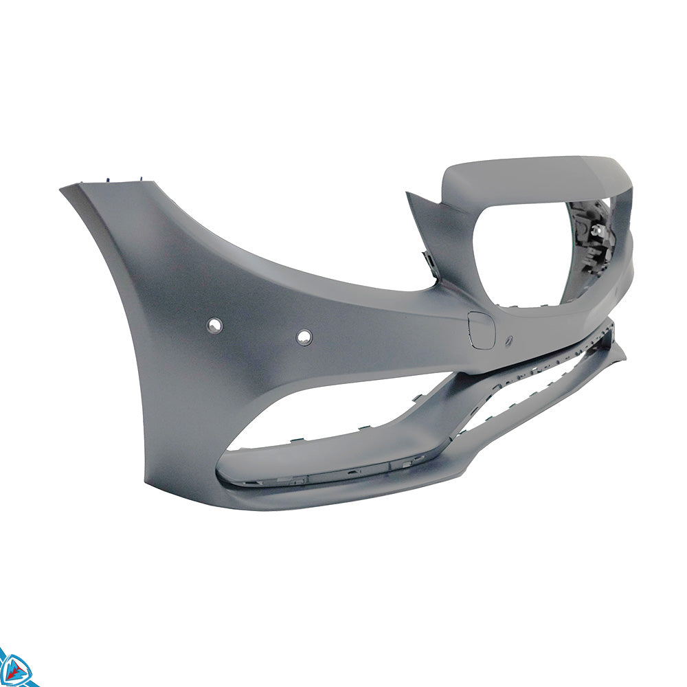 2015-2018 Mercedes-Benz C-Class Pre-Facelift (W205) C63 AMG Style Polypropylene Front Bumper Conversion Kit | E3Tuning — photo 4 of 10