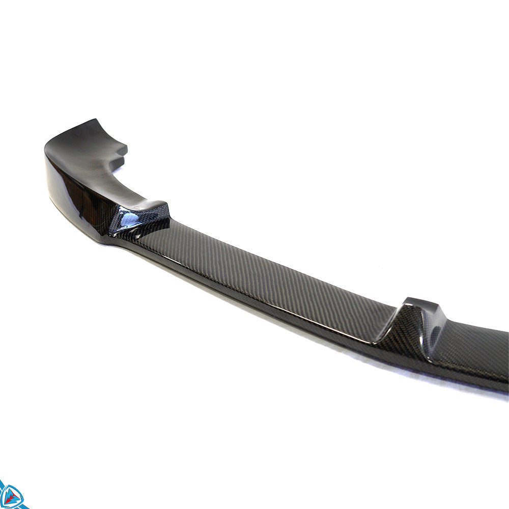 2010-2013 Mercedes-Benz E-Class (W212) VRX Style Carbon Fiber Front Lip | FYBR Aerodynamics — photo 4 of 5