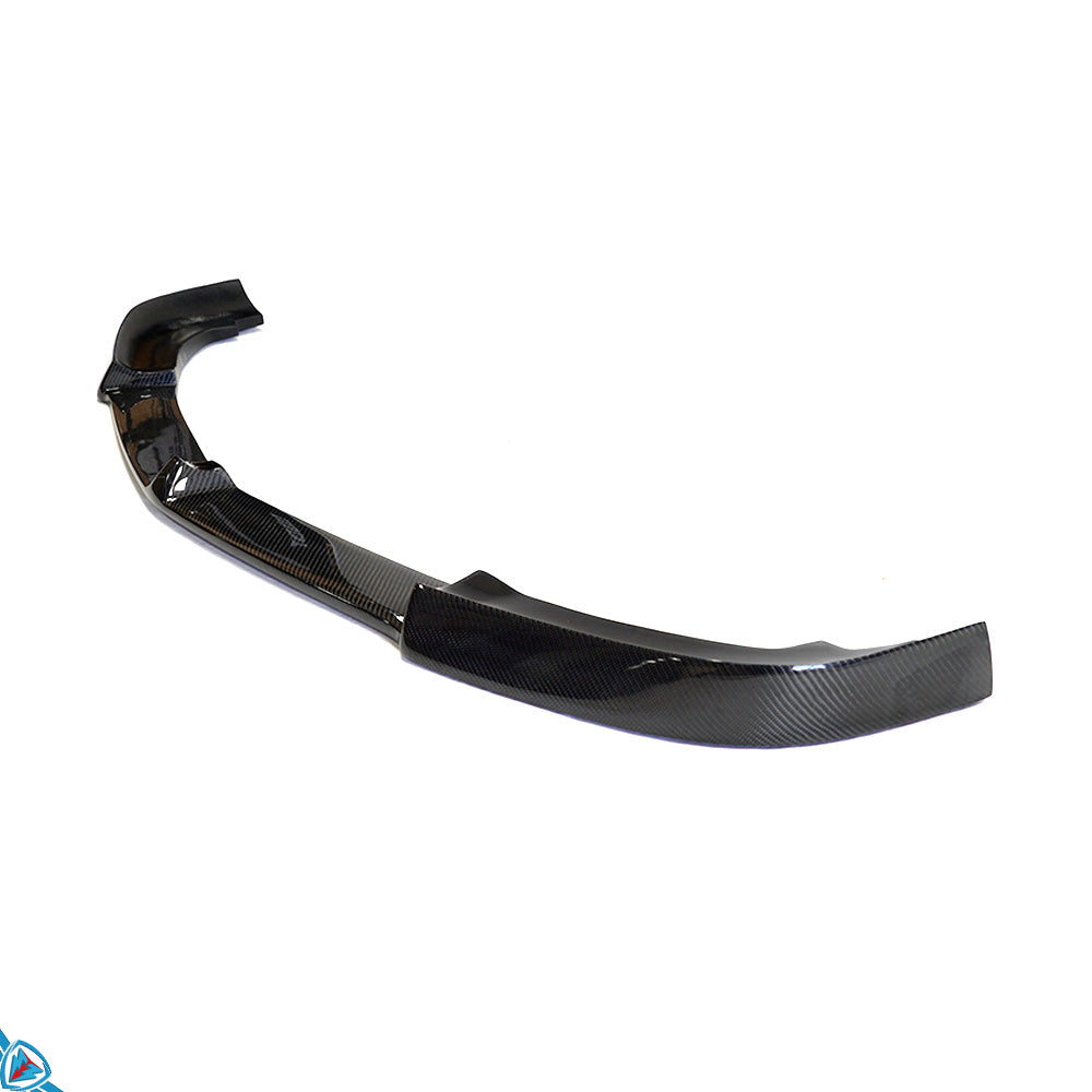 2010-2013 Mercedes-Benz E-Class (W212) VRX Style Carbon Fiber Front Lip | FYBR Aerodynamics — photo 3 of 5