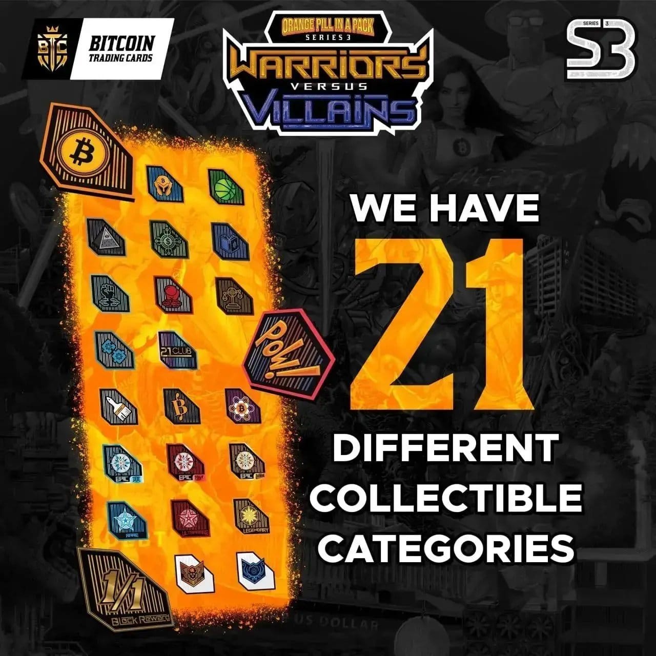 Caja - OPP S3 Guerreros vs Villanos